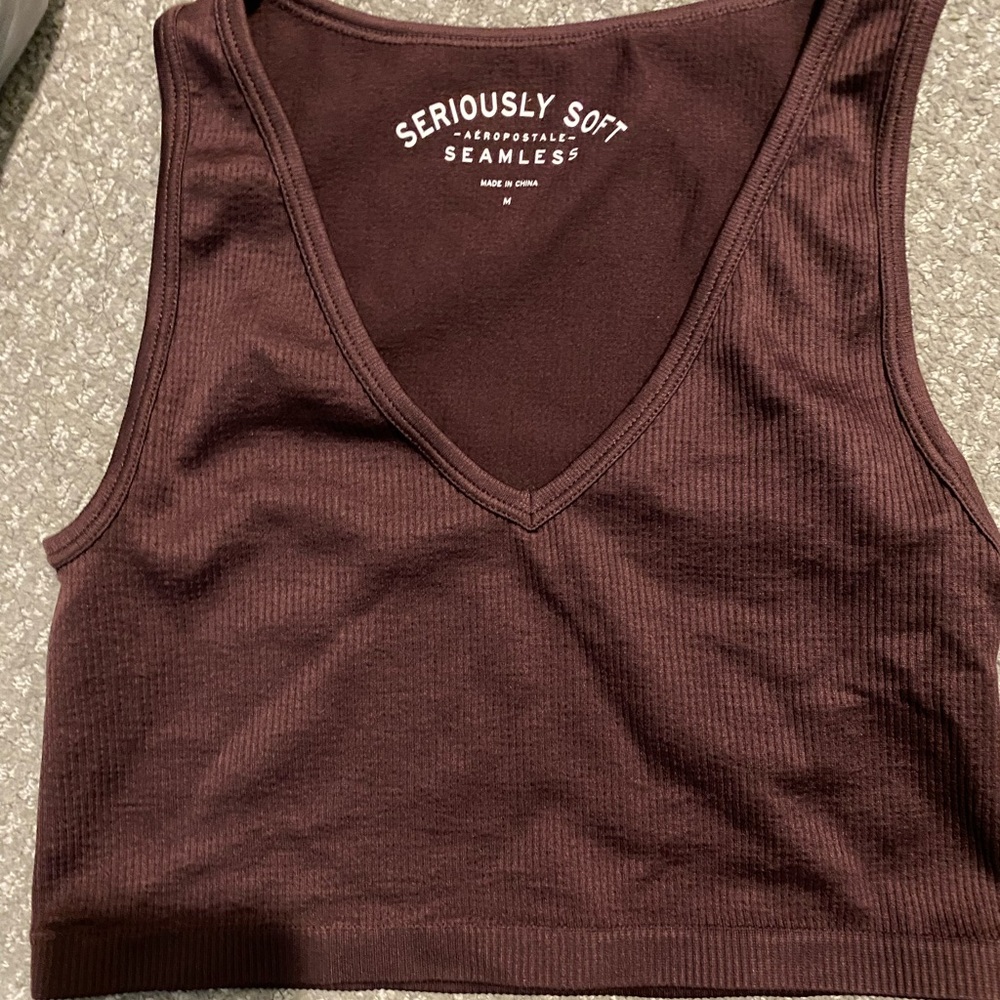 aeropostale brown tank